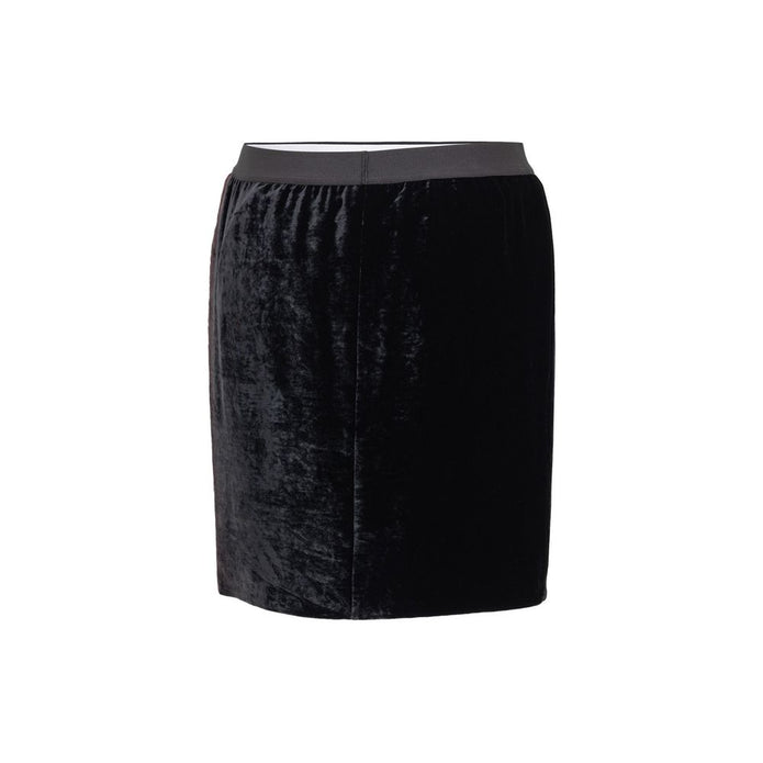 Black Viscose Mini