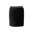 Black Viscose Mini