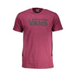 Purple Cotton Men T-Shirt
