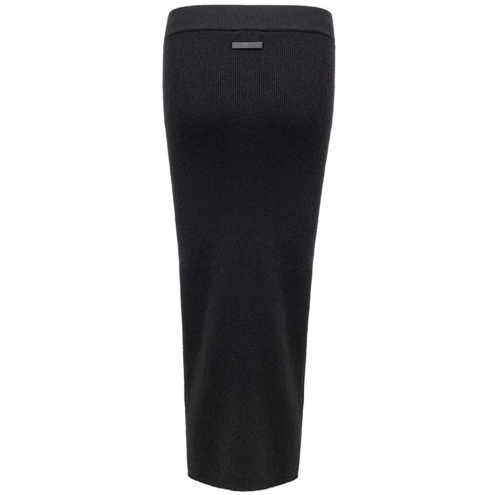 Black Cashmere Midi