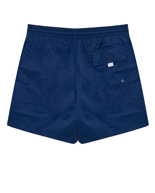 Blue Polyester Swimwear