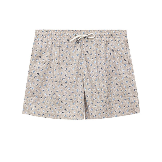 Beige Polyester Swimwear