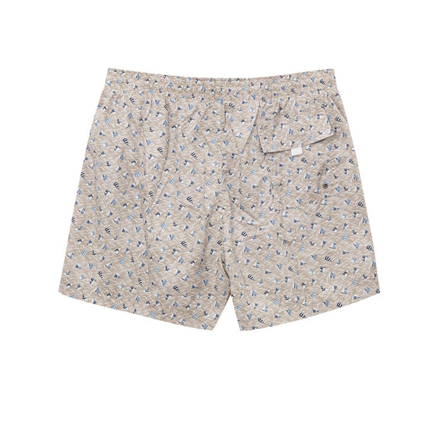 Beige Polyester Swimwear