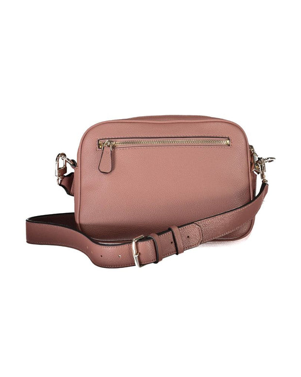 Pink Polyethylene Handbag