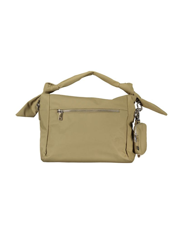 Green Polyester Handbag