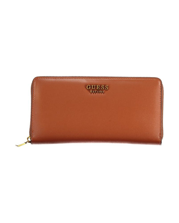 Elegant Laurel Triple-Compartment Wallet