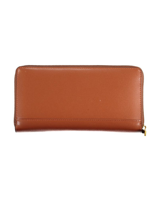 Elegant Laurel Triple-Compartment Wallet