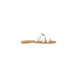 Cream Leather Sandal