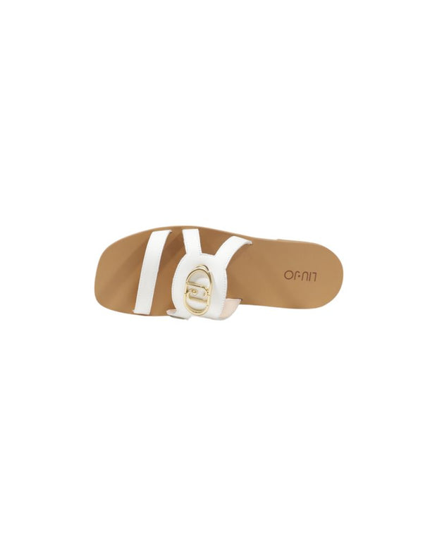 Cream Leather Sandal