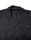 Black Cotton Men Pajama Set Sleepwear