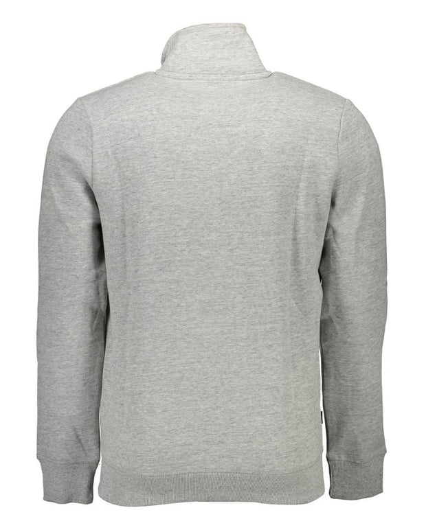 Gray Cotton Men's Sweater