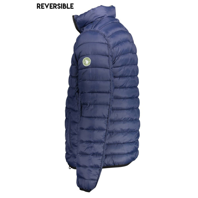 Green Nylon Men Jacket