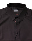 Maroon Jacquard Cotton GOLD Men Dress Shirt