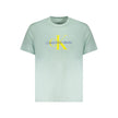 Green Cotton Men T-Shirt