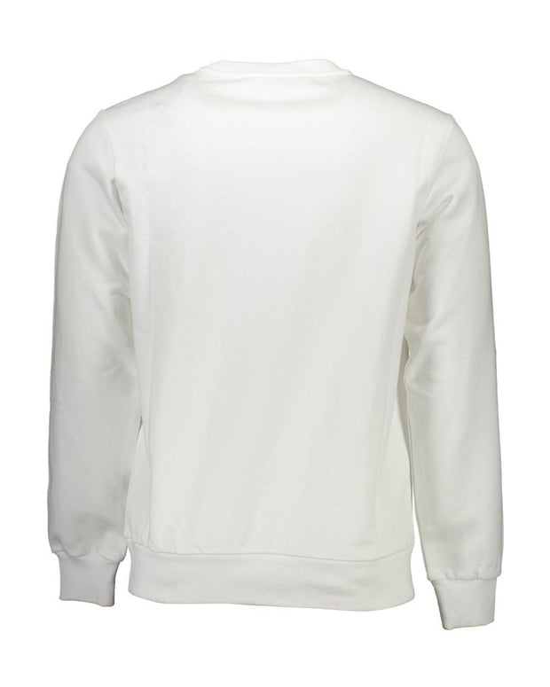 White Cotton Men Sweater