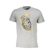 Brown Cotton Men T-Shirt
