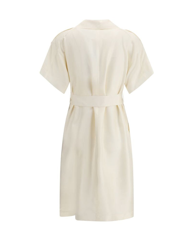 Belted Trench Dress
