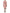 Pink Pastry Print Bodycon Sheath Midi Dress