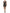 Black Floral Sequin Sleeveless Sheath Dress