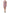 Pink Floral Lace Sleeveless Sheath Dress