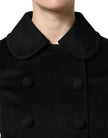 Black Wool Sartoria Italiano Blazer Jacket