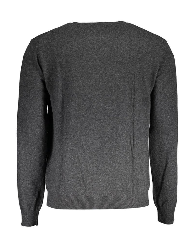 Brown Wool Men Sweater
