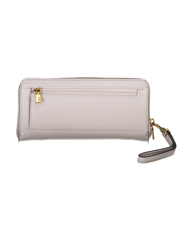 Brown Polyethylene Women Wallet