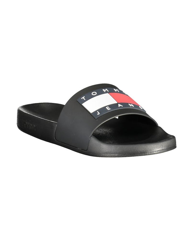 Black Polyethylene Women Sandal
