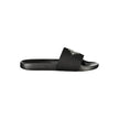 Black Polyester Men Sandal
