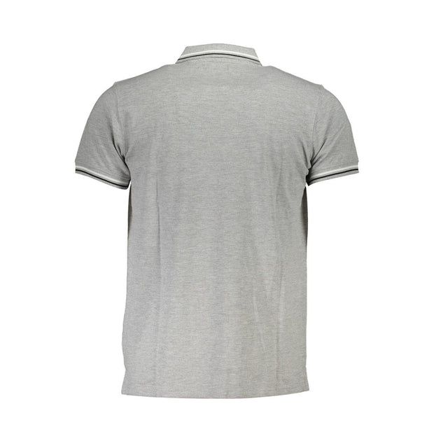 Brown Cotton Men Polo Shirt