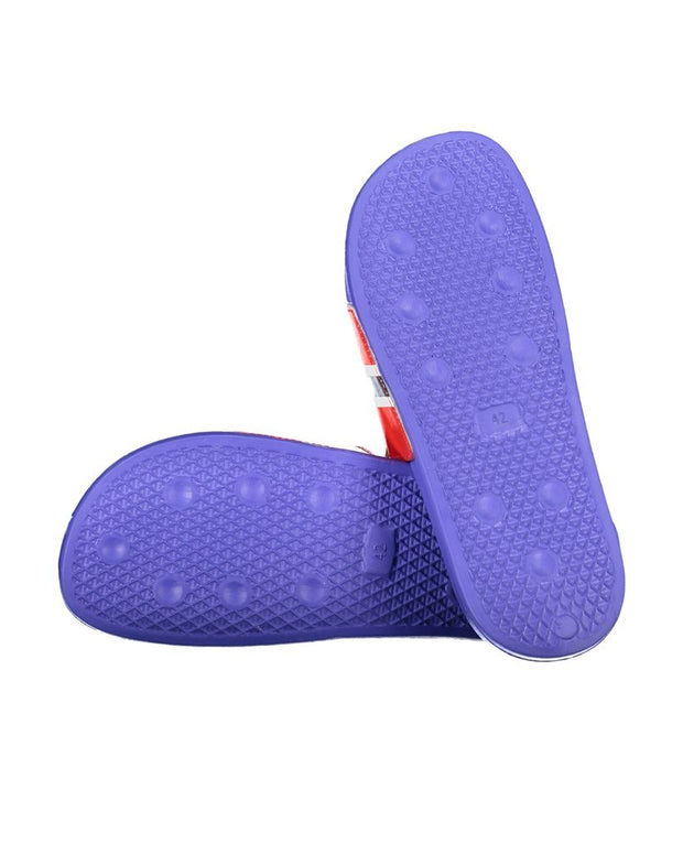 Blue Plastic Men Sandal