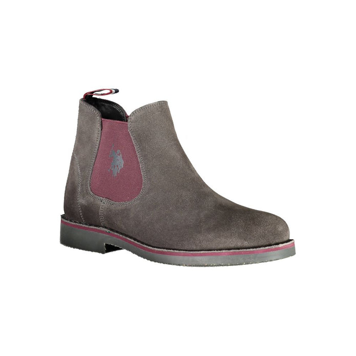 Brown Leather Men Boot