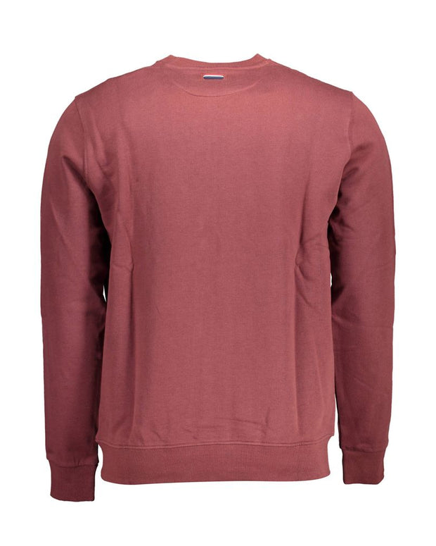 Purple Cotton Men Sweater