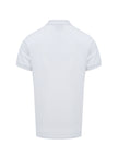 White Cotton Collared Polo Shirt