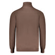 Brown Polyester Sweater