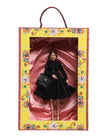 Black Dress Ceramic Porcelain Fashion Leather Sicily Dolls