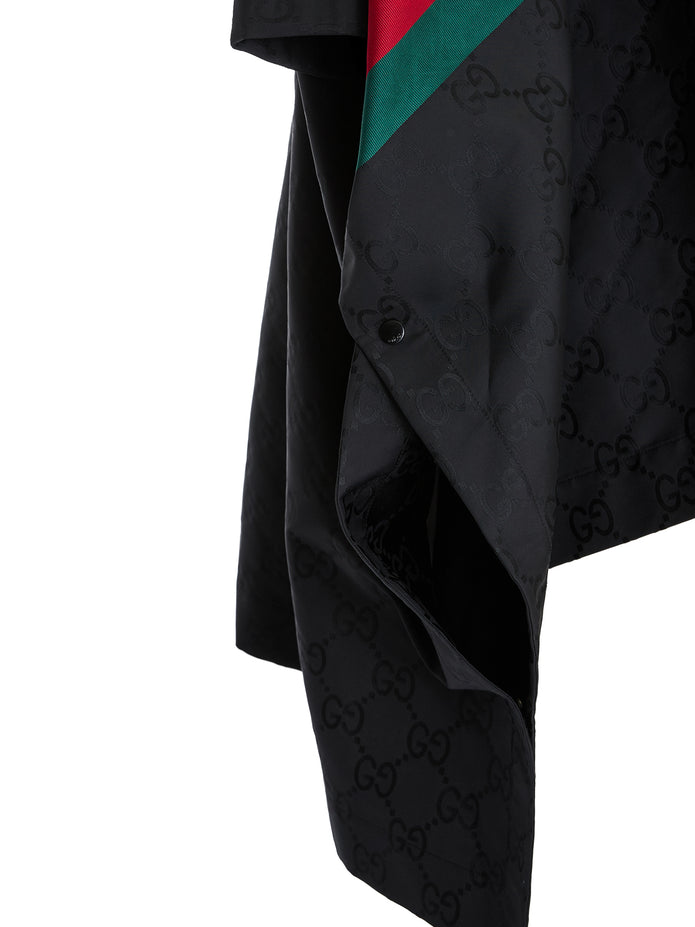 GG Jacquard Nylon Coat