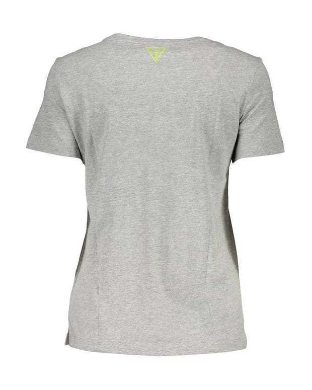 Gray Cotton Unisex T-Shirt