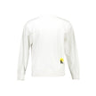 White Cotton Unisex Sweatshirt