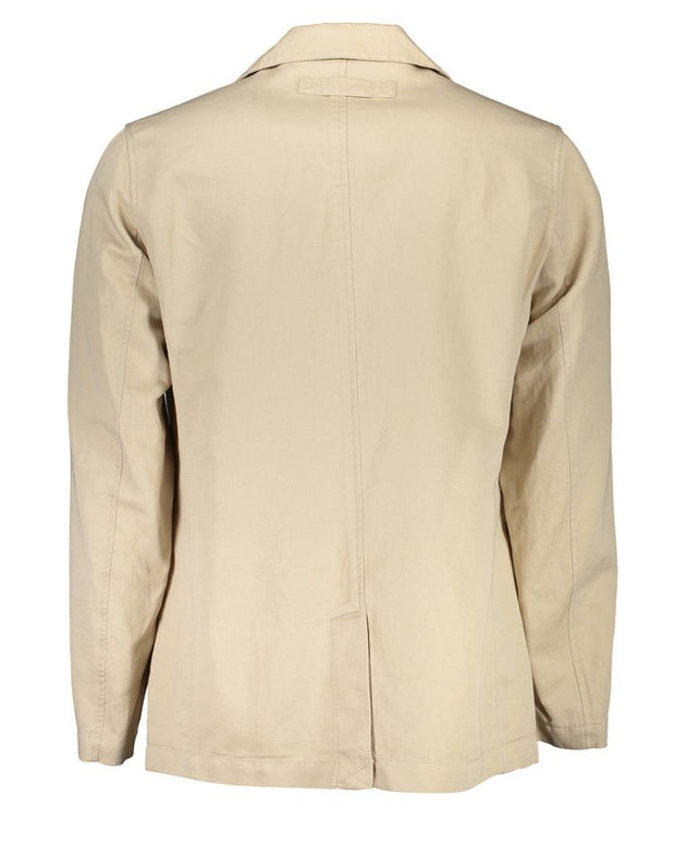 Beige Cotton Jacket
