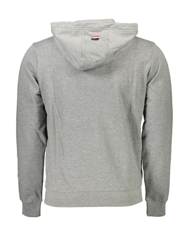 Gray Cotton Men Sweater