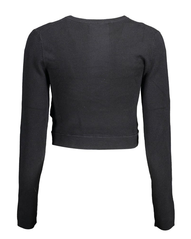 Black Lyocell Women Sweater