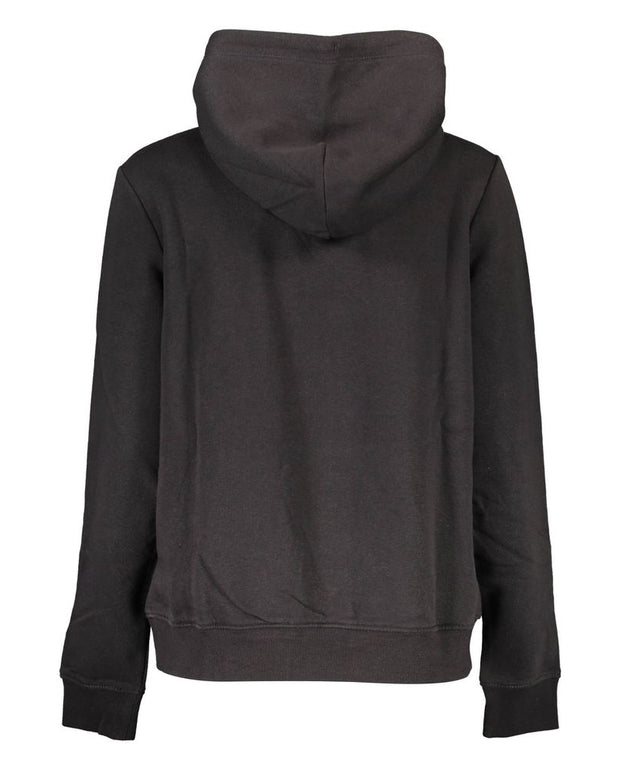 Black Cotton Women Sweater