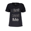 Black Polyester Tops & T-Shirt