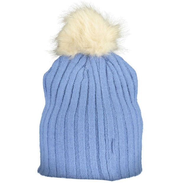Light Blue Acrylic Women Hat