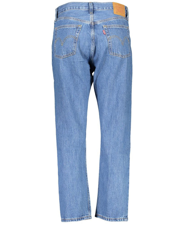 Blue Cotton Jeans & Pant