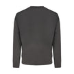 Black Cotton Men Sweater