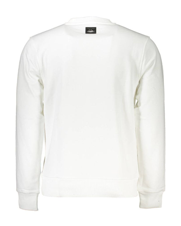 White Cotton Men Sweater