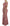 Red White Silk Stretch Dress