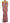 Red White Silk Stretch Dress